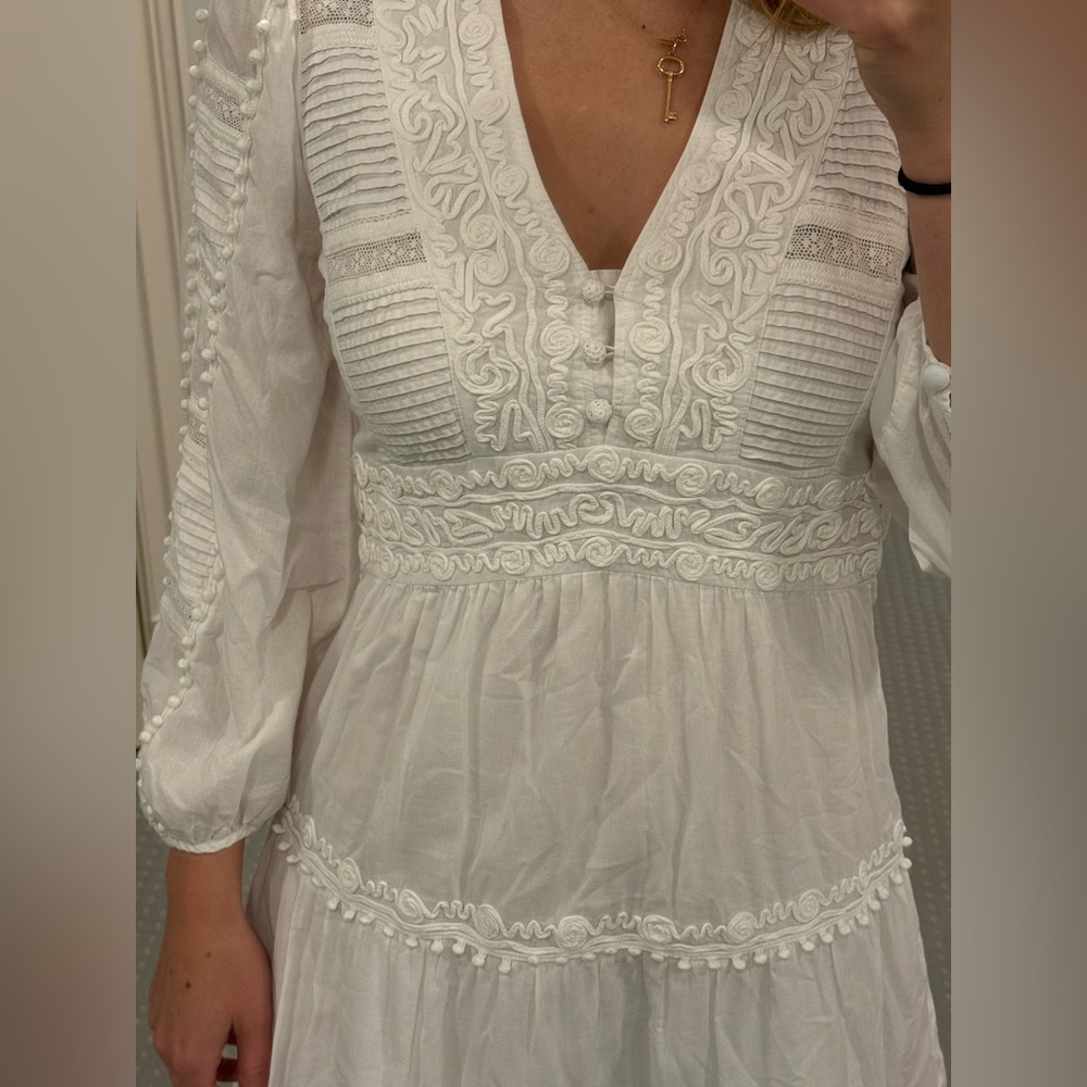 Sea New York Cotton White Dress - Picture 4 of 13